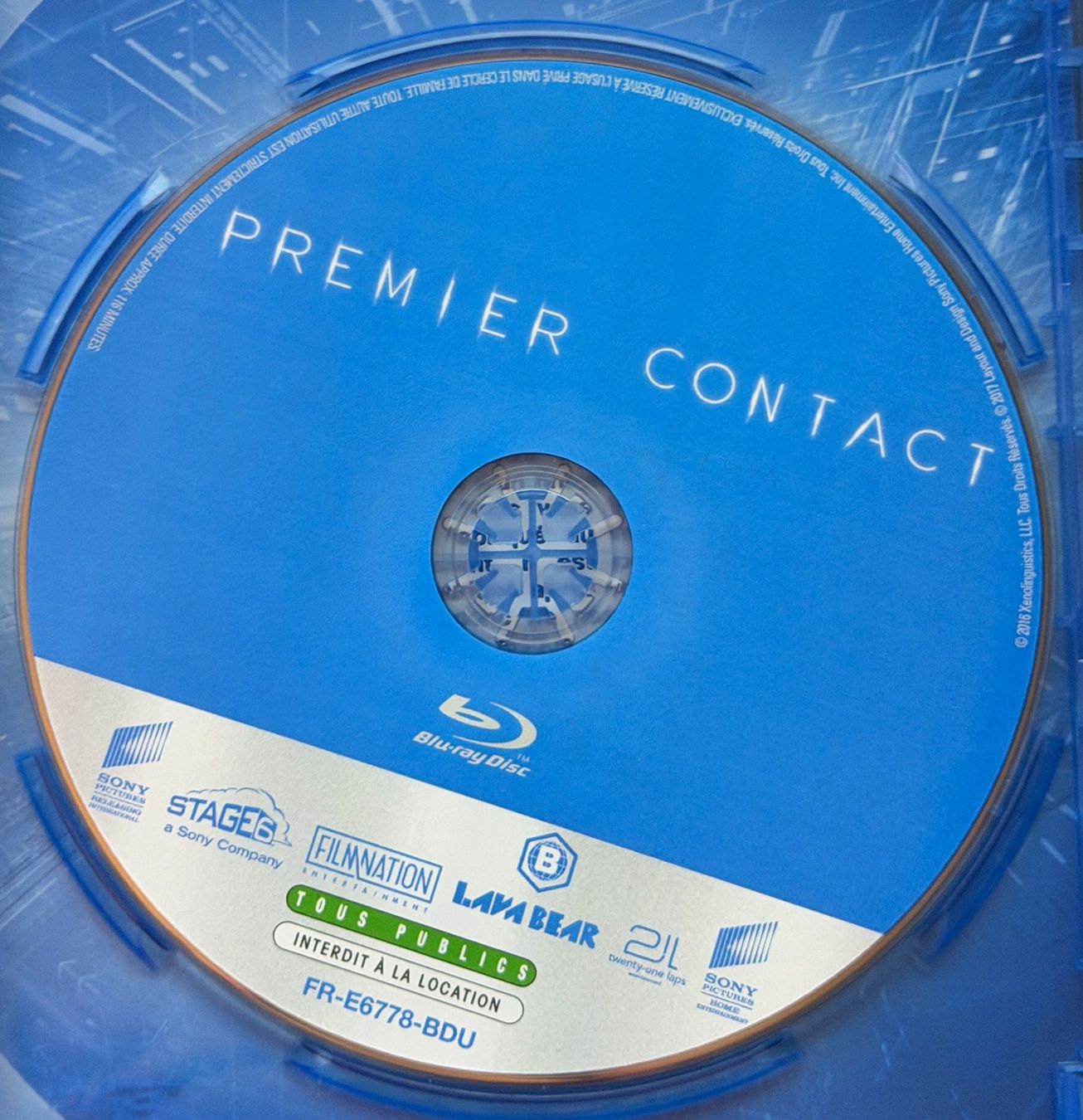 Tutti i DVDs: Premier contact (2016) - Blu-ray – Usato da Semsales venduto da __Florian__ 3