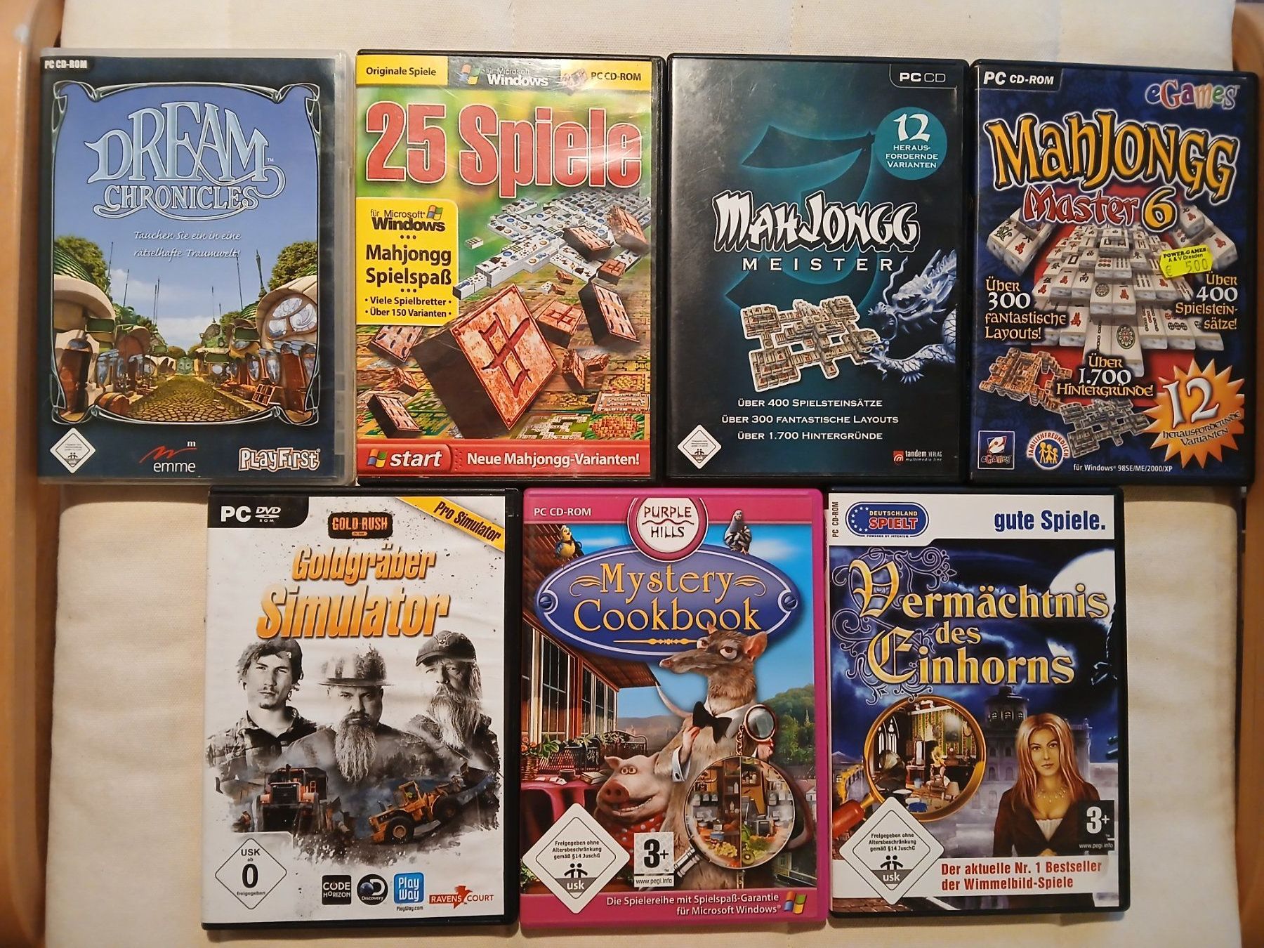 Alle DVDs: PC CD-ROM DVDs Games – Gebraucht aus Pleujouse von Wortcunist