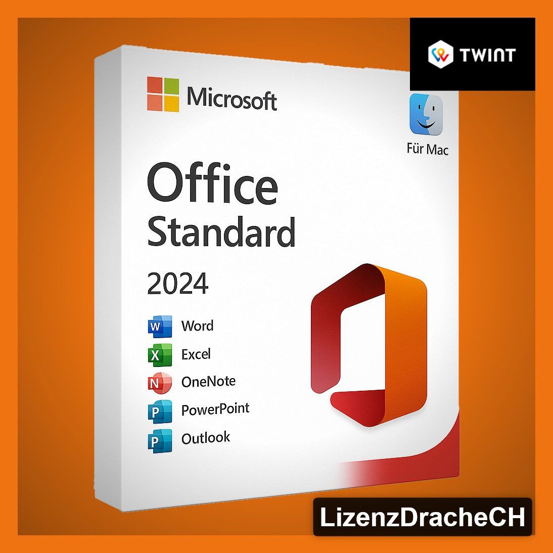 Software: Licence Office 2024 Mac - Original Lifetime Immédiate – Gebraucht aus Pieterlen von LizenzDrache