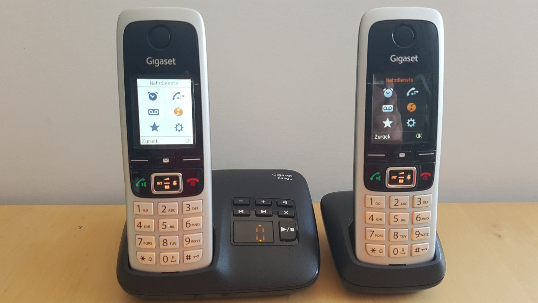 Gigaset Telefone: Gigaset C430A Duo mit Anrufbeantworter – Gebraucht aus Boll von Dajufa 1
