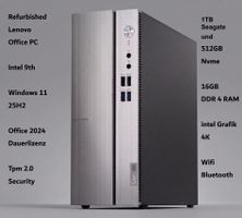 Lenovo Office PC Intel,Windows 11 25H2, Office, Nvme, TOP
