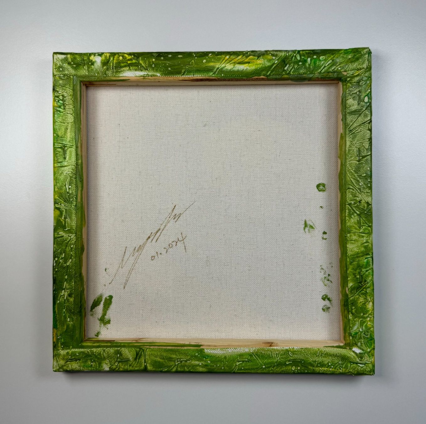 Dipinti: Acryl-Flüssigmalerei, quadratisch – Usato da Schlieren venduto da MayaSheng1983 2