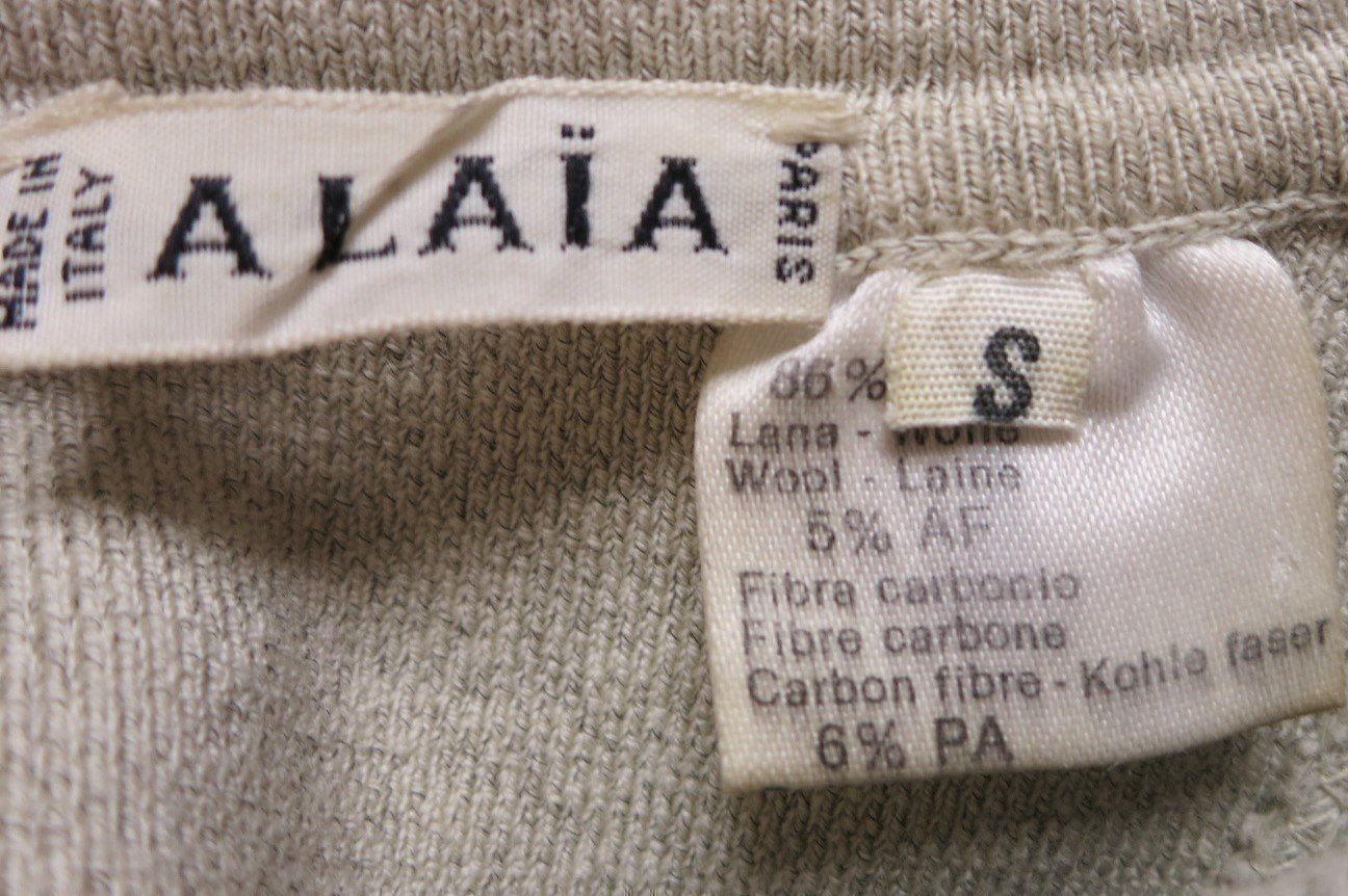 Alaia Vestiti: Alaia Kleid in hellem eisblau vintage – Usato da Zürich venduto da ANU-AnimalsNeedUs 4