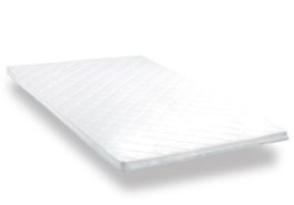 Topper mit waschbarem Bezug, 140 x 200cm, 6cm hoch