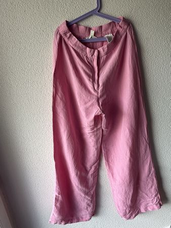 H&M Hose Leinen- und Viskosemix M 