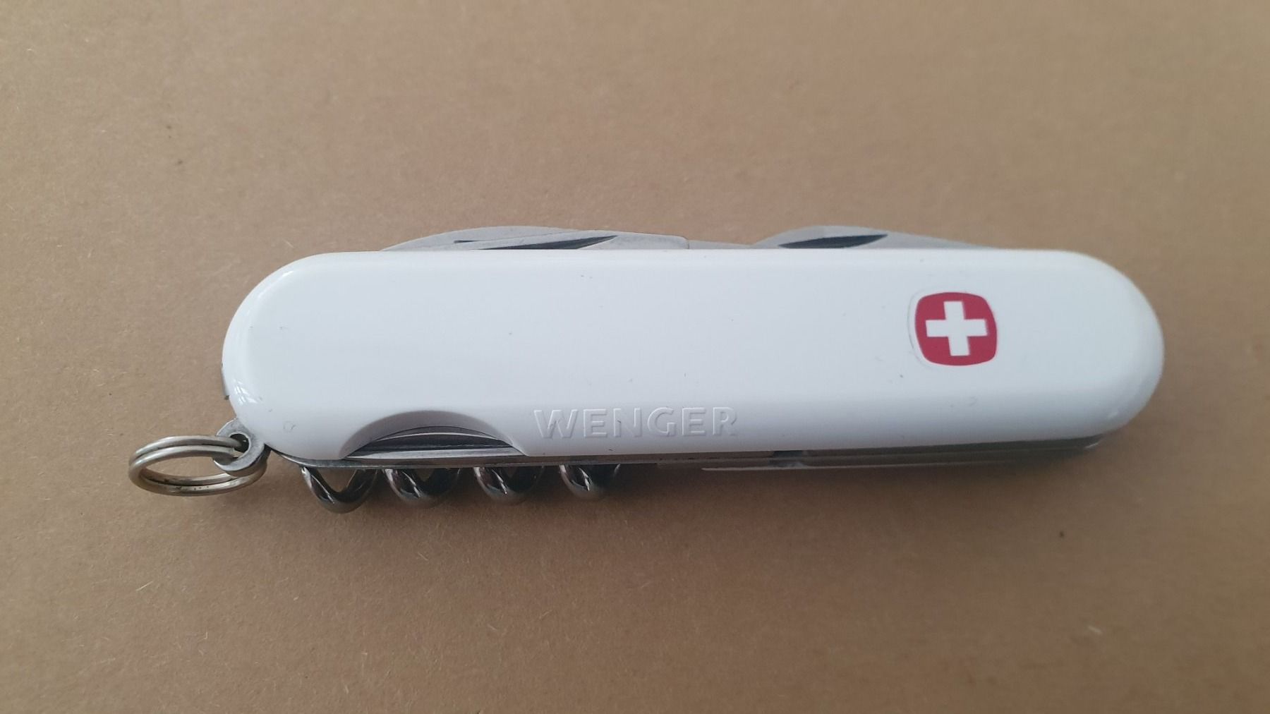 Wenger Coltelli tascabile: 4 Sackmesser mit Logo – Nuovo (secondo la descrizione) da Härkingen venduto da MarianneSi