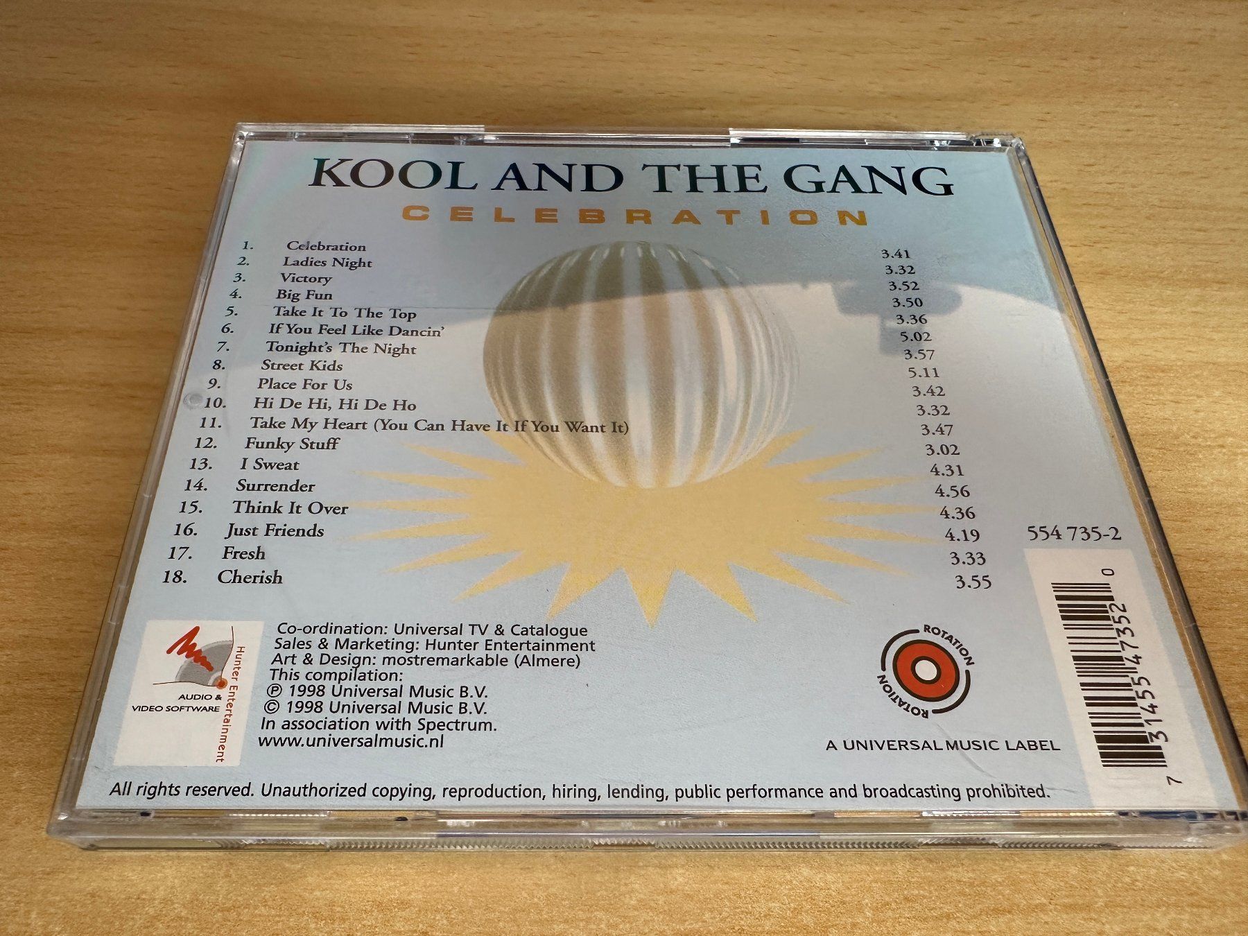 CD: F6 Kool & The Gang – Celebration – Usato da Rikon im Tösstal venduto da Alpenmutz 1