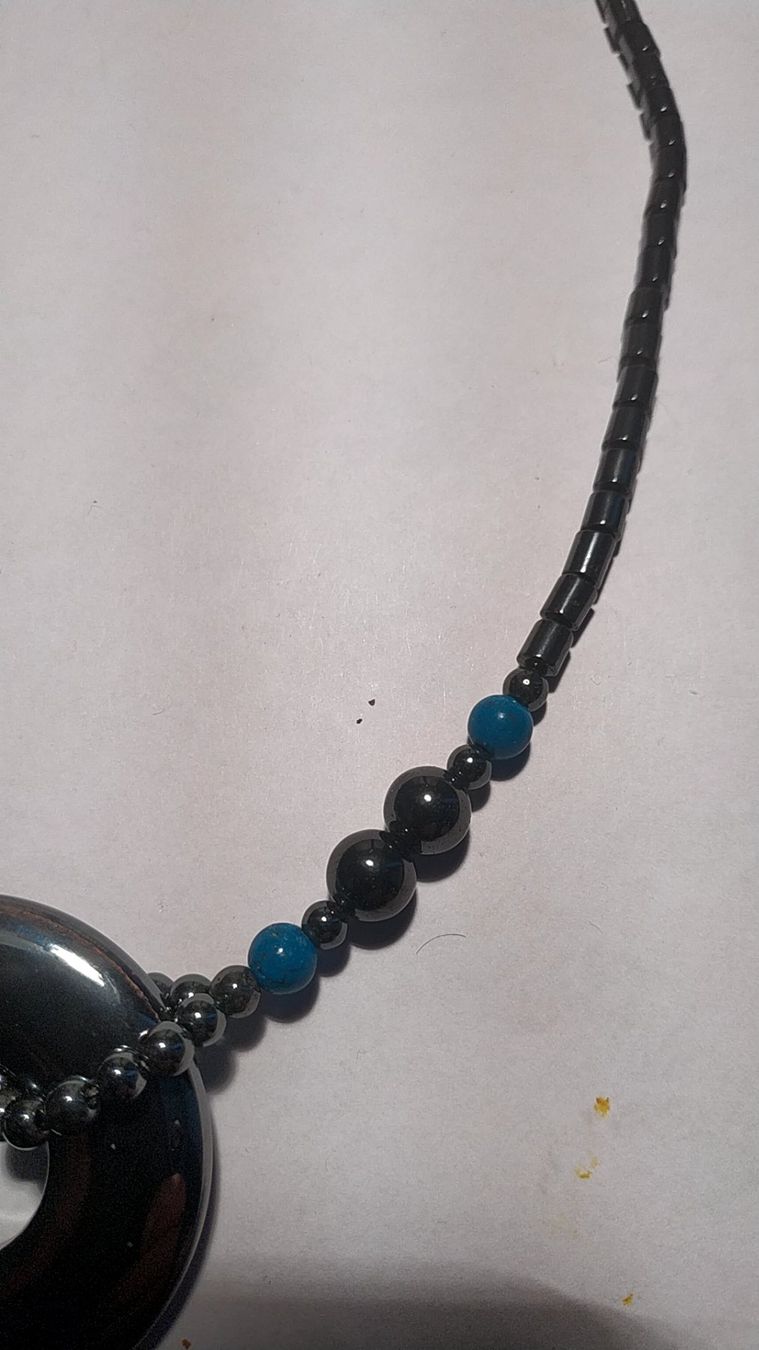 Catenine: Hämatit Kette Ring 44cm – Nuovo e nell'imballaggio originale da Münchenbuchsee venduto da Daniel0133 1