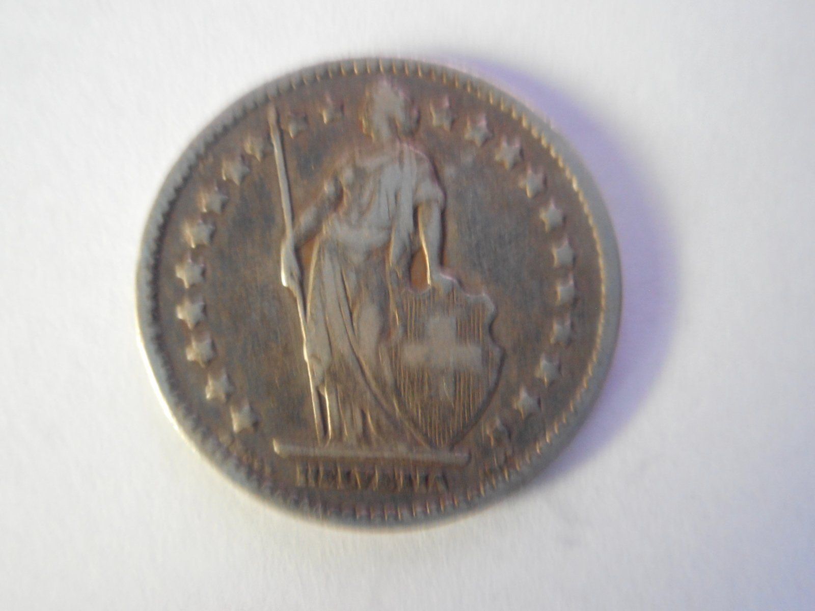 Alle Münzen: 1 Fr. 1910  silber – Gebraucht aus Kriegstetten von pizlad2010 1