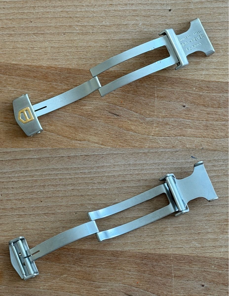Tag Heuer Uhren: 1 Stück original TAG Heuer Faltschliesse 14 oder 17mm – Neu (gemäss Beschreibung) aus Embrach von Canderau 1