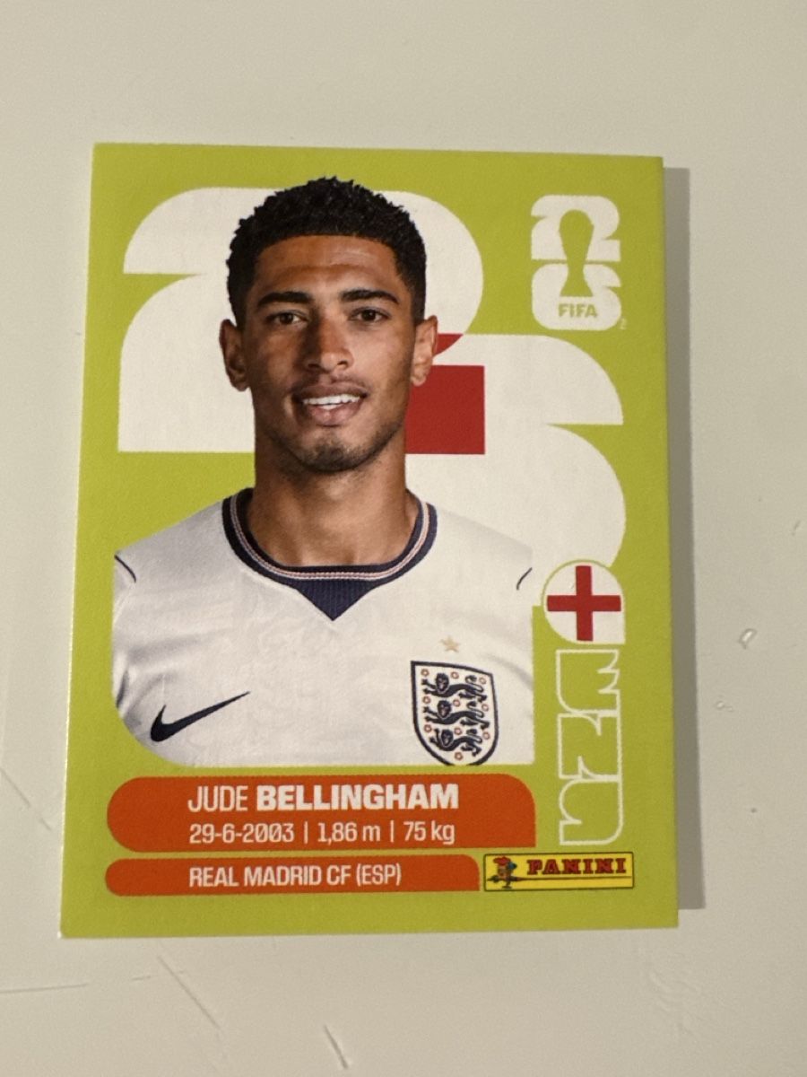 Panini Carte collezionabili: Panini 2026 Jude Bellingham ENG11 – Nuovo (secondo la descrizione) da Bern venduto da akl_sy9s
