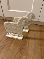 2er Set Deko Schafe Holz, 18cm, Frühling 🐑🌸 (52)