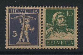 1914–1933, Tellknabe/Tellbrustbild, zusammenhän. (Z7) ** (4)