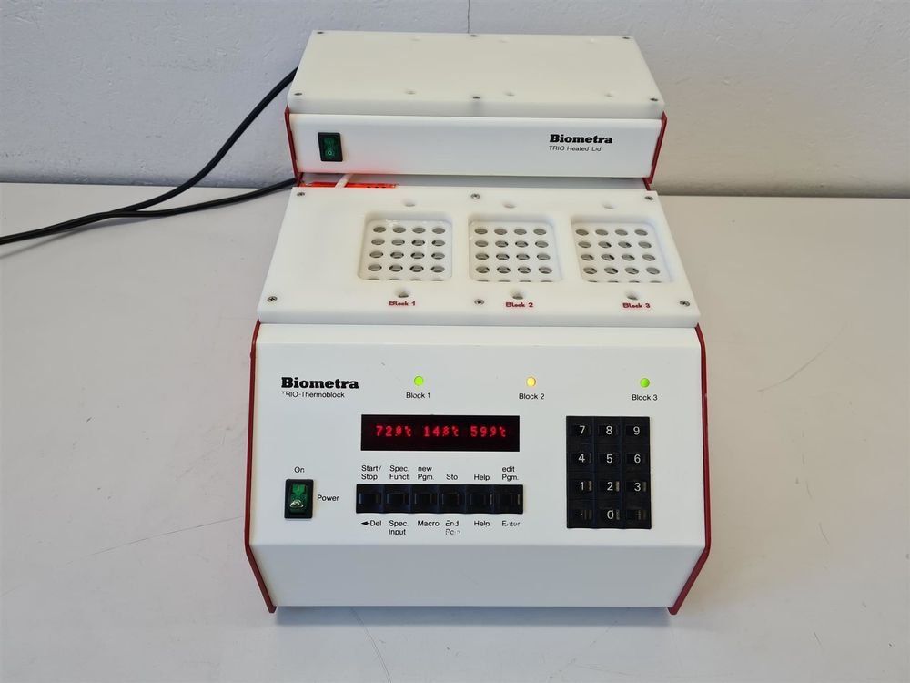 Kit di modellismo & Modellini statici: Biometra TRIO Thermoblock Heat Cycler – Usato da Niederdorf venduto da LeptonAG_Labor 1