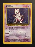 Mewtwo 10/102 Pokémon Base Set 1999 EN Holo