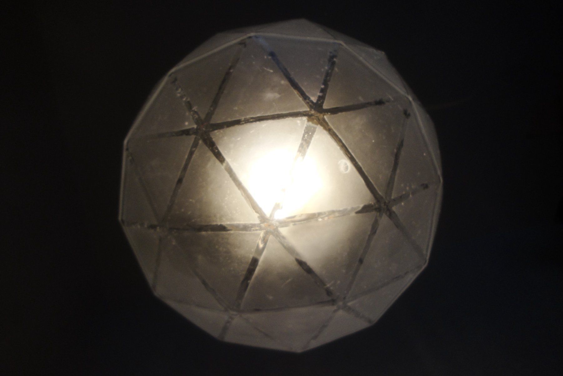 Lampadari & plafoniere: Deckenleuchte aus Metall und Glas – Usato da Zürich venduto da Paykan 6