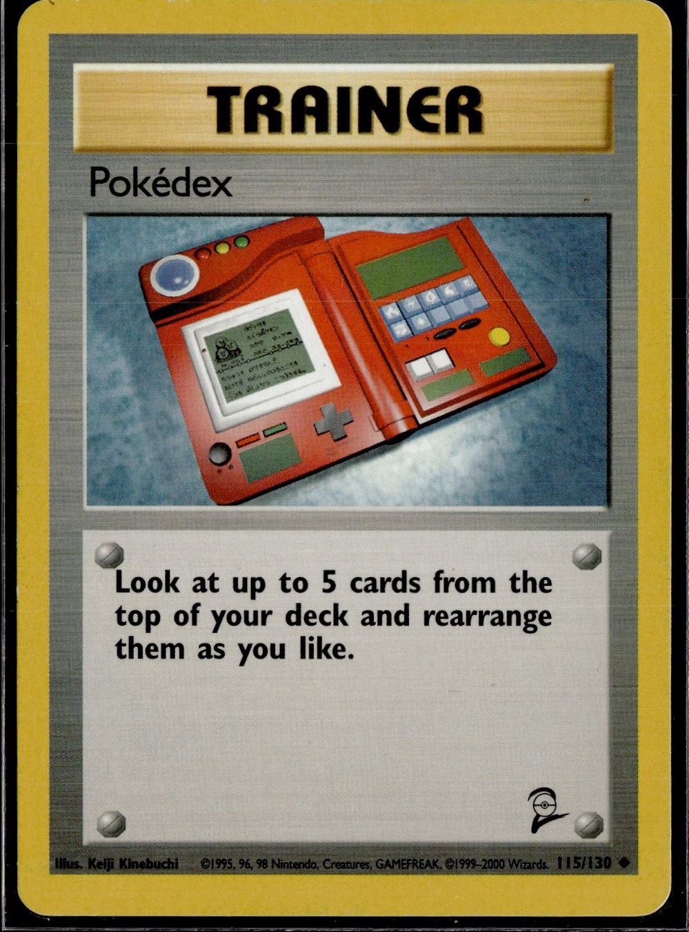 Pokémon Carte collezionabili: Pokedex 115/130 Base Set II – Usato da Zürich venduto da pokemon_cards