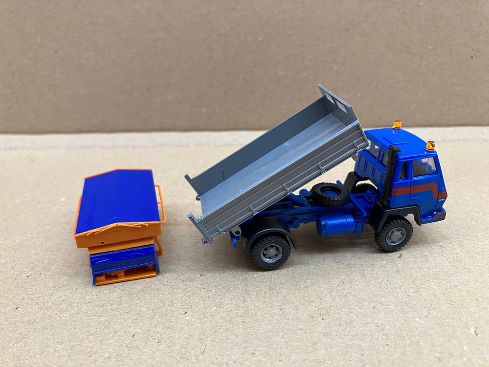 Steyr Modellautos: Roco H0 1654 Steyr 91 Kipper mit Streuaufsatz – Gebraucht aus Neuendorf von sitek071 4