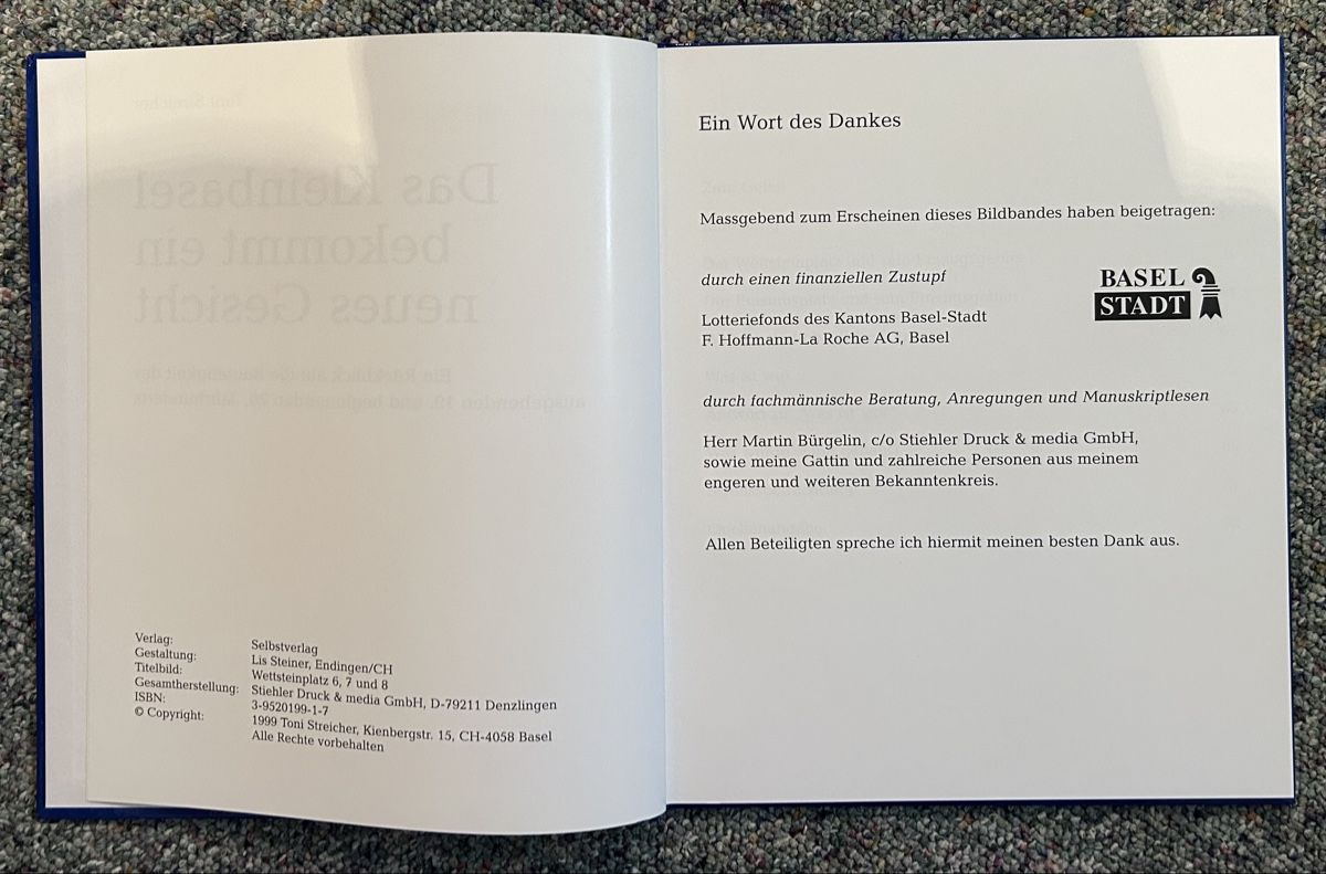 Livres: Basel: Das Kleinbasel bekommt ein neues Gesicht. – D'occasion à Reinach BL par Linda013 1