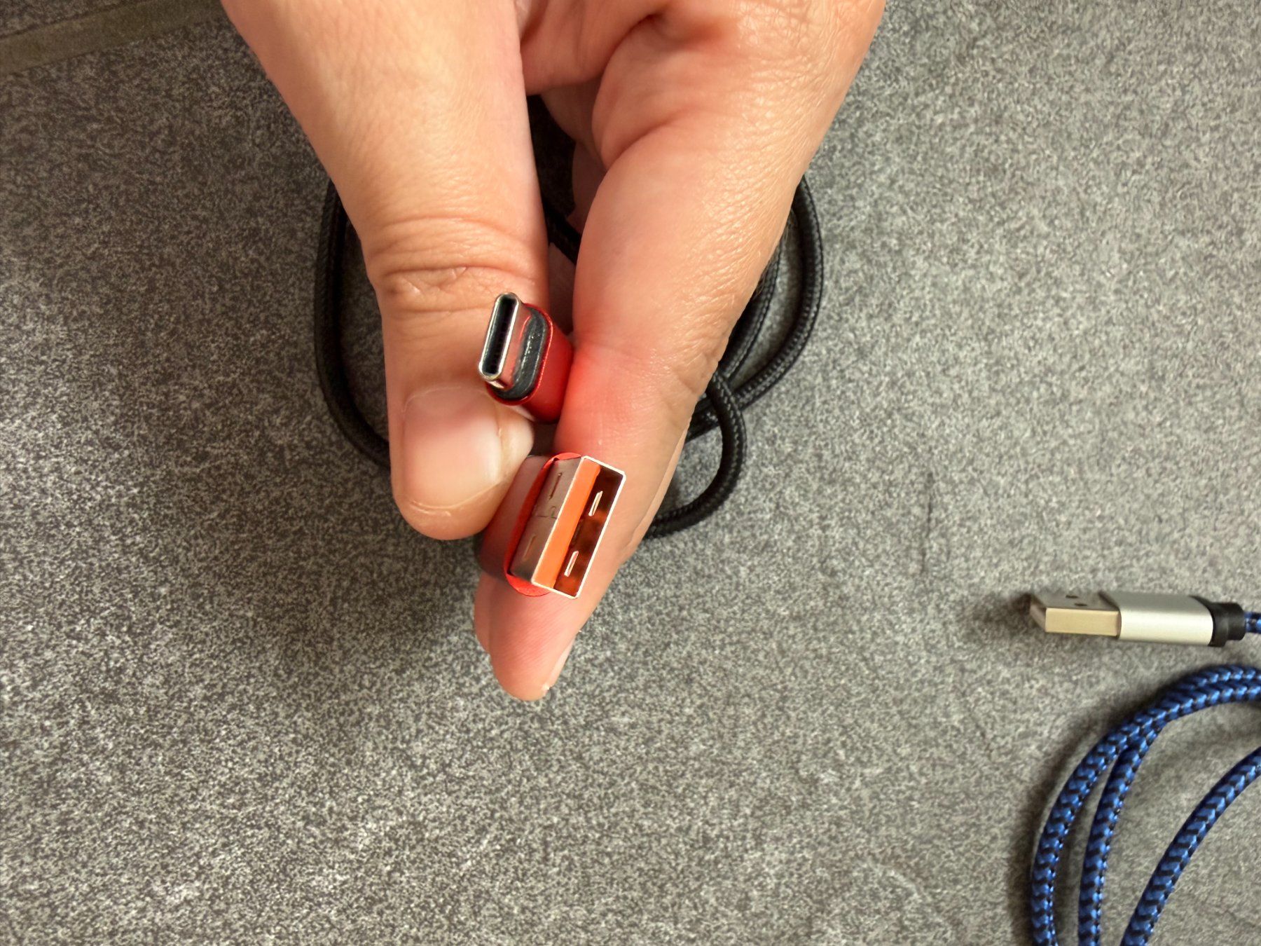 Câbles: USB A auf USB C Ladekabel – D'occasion à Männedorf par mel_st6z 1