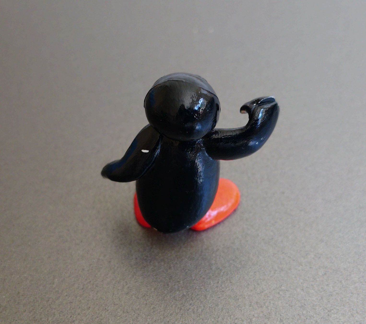 Statuette: Pingu Figur, Editoy 1990, Vintage, Handpainted – Usato da Küssnacht venduto da Delmu 4