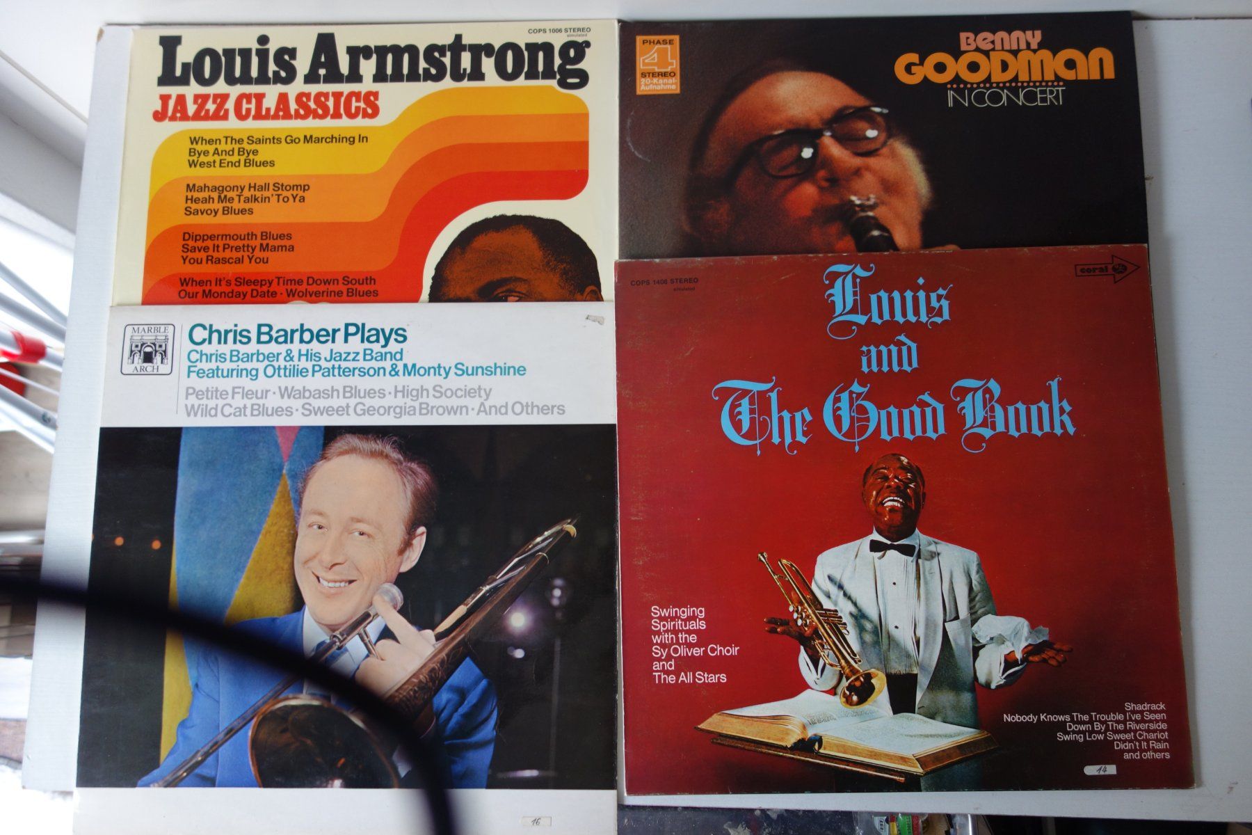 Schallplatten: Langspielplatten Jazz (Ref 02), 5 Stück – Gebraucht aus Schachen b Herisau von Locophon 8