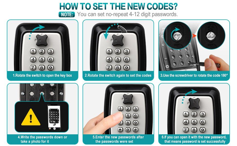 Tresor: Pro Schlüsseltresor mit Zahlencode – Neu und originalverpackt aus Geneve von Titi2008 9