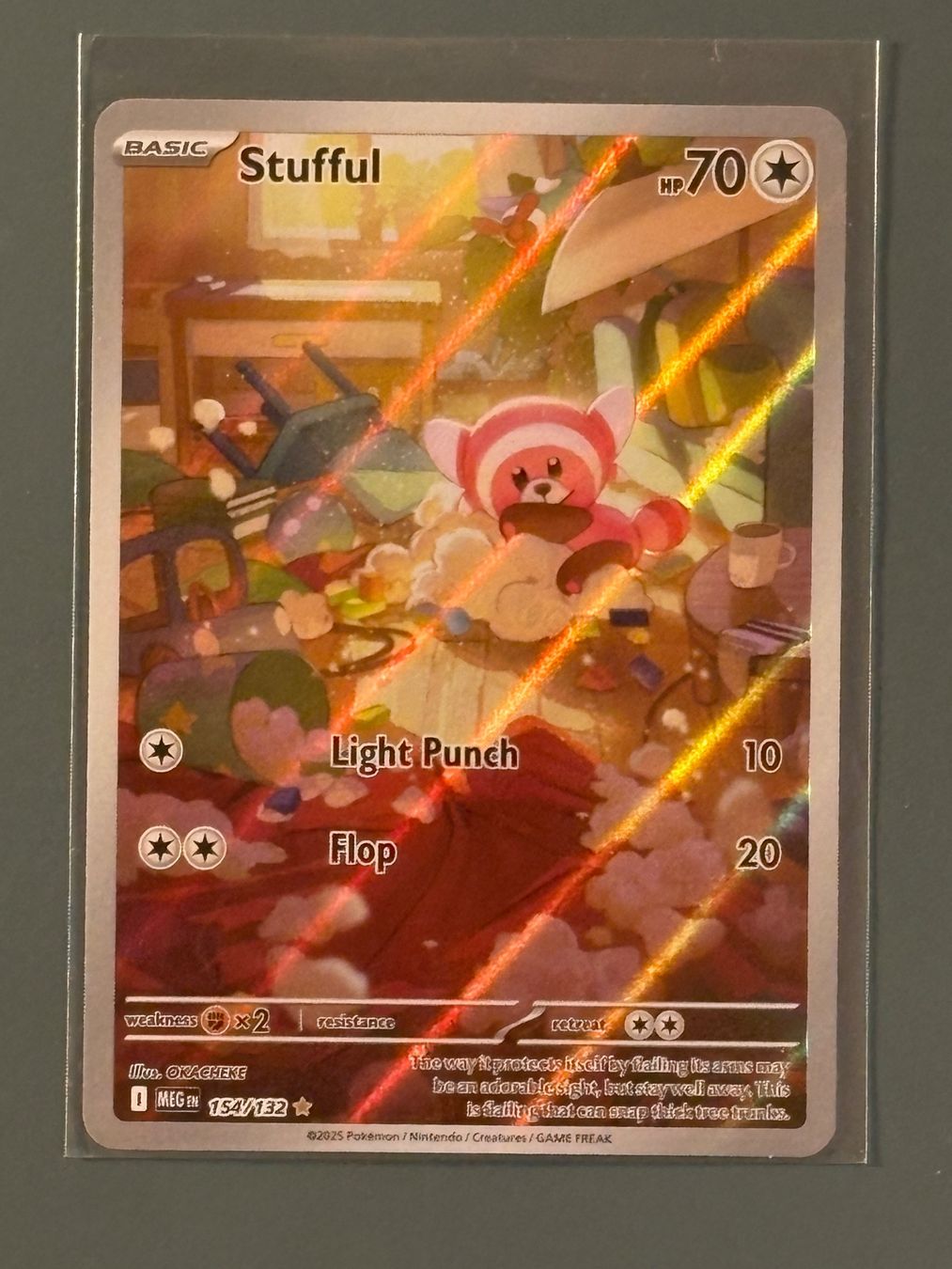 Pokémon Carte collezionabili: Stufful #154 Mega Evolution (MEG EN) – Nuovo (secondo la descrizione) da Seewen SZ venduto da Pokeace93