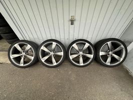 Audi A4/S4 B8 19 Zoll Rotor Alufelgen inkl. Sommerreifen