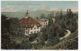THAL bei RHEINECK Schloss Weinburg - Werbung Gasthaus Schiff