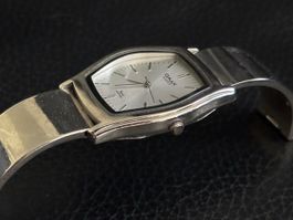 Armbanduhr Omax Quartz Silber Edelstahl