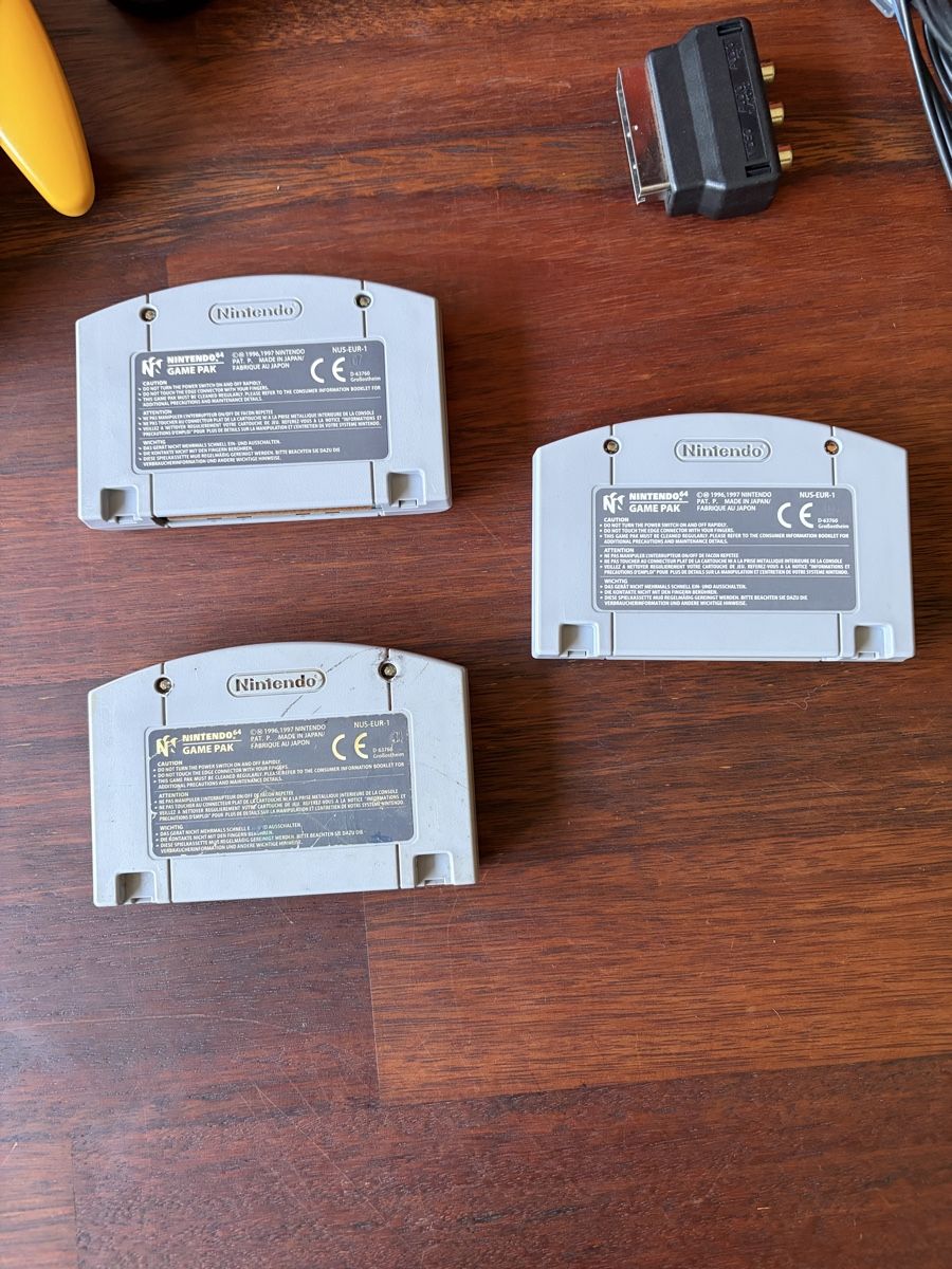 Nintendo Konsolen: N64 Konsole inkl. 3 Spiele und 2 Controller – Gebraucht aus Baden von tob_t8gw 2