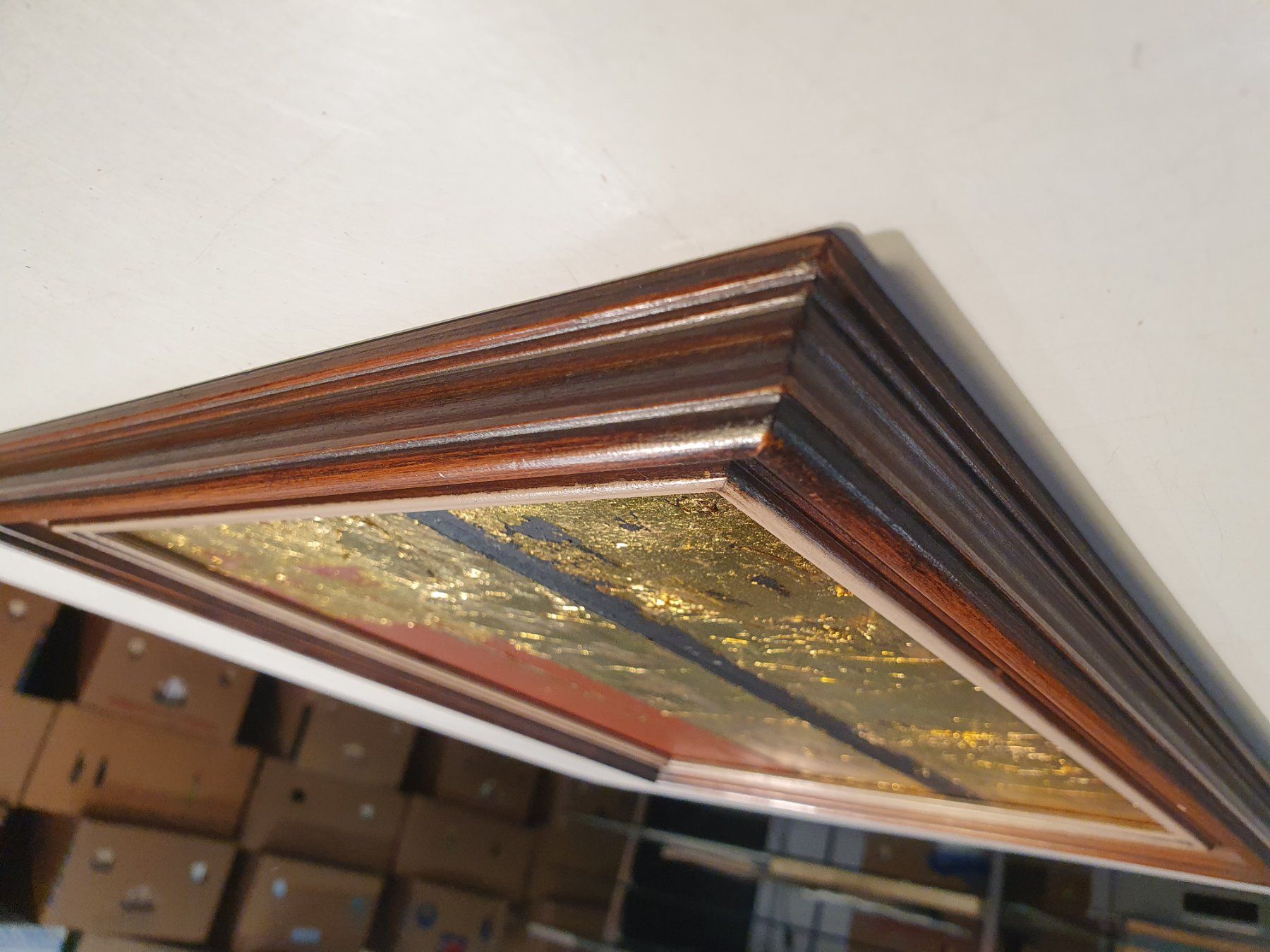 Foto & Immagini: Bild Wüste mit Gold 36 x 29 cm – Usato da Zürich venduto da loosebone 4