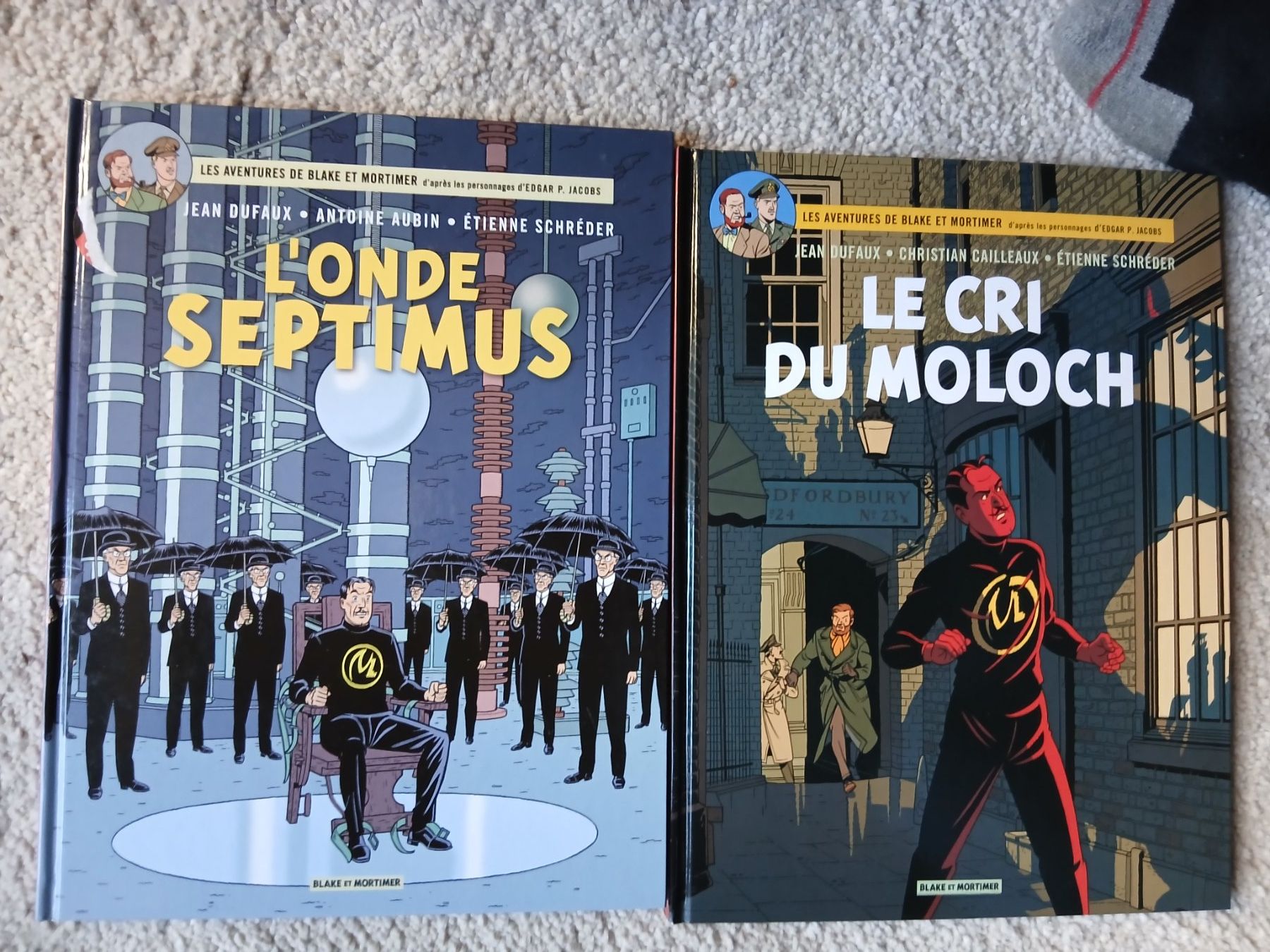 Fumetti: BLAKE ET MORTIMER L ONDE SEPTIMUS-LE CRI DO MOLOCH TTBE EO – Usato da Puidoux venduto da Efango