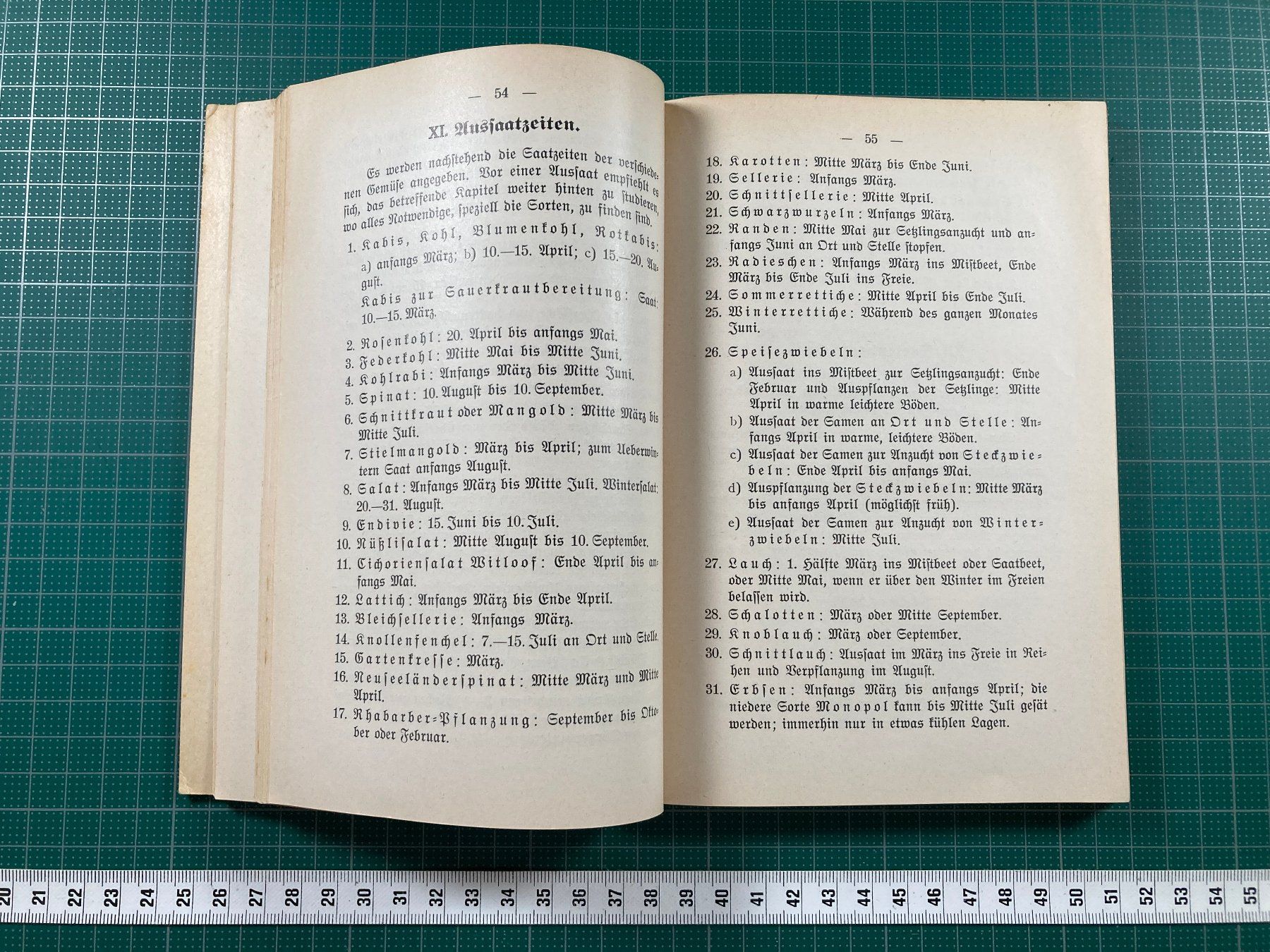 Bücher: J. Siegrist, Brugg: Der Gemüsegarten, 1943 – Gebraucht aus Lenzburg von fh1 6