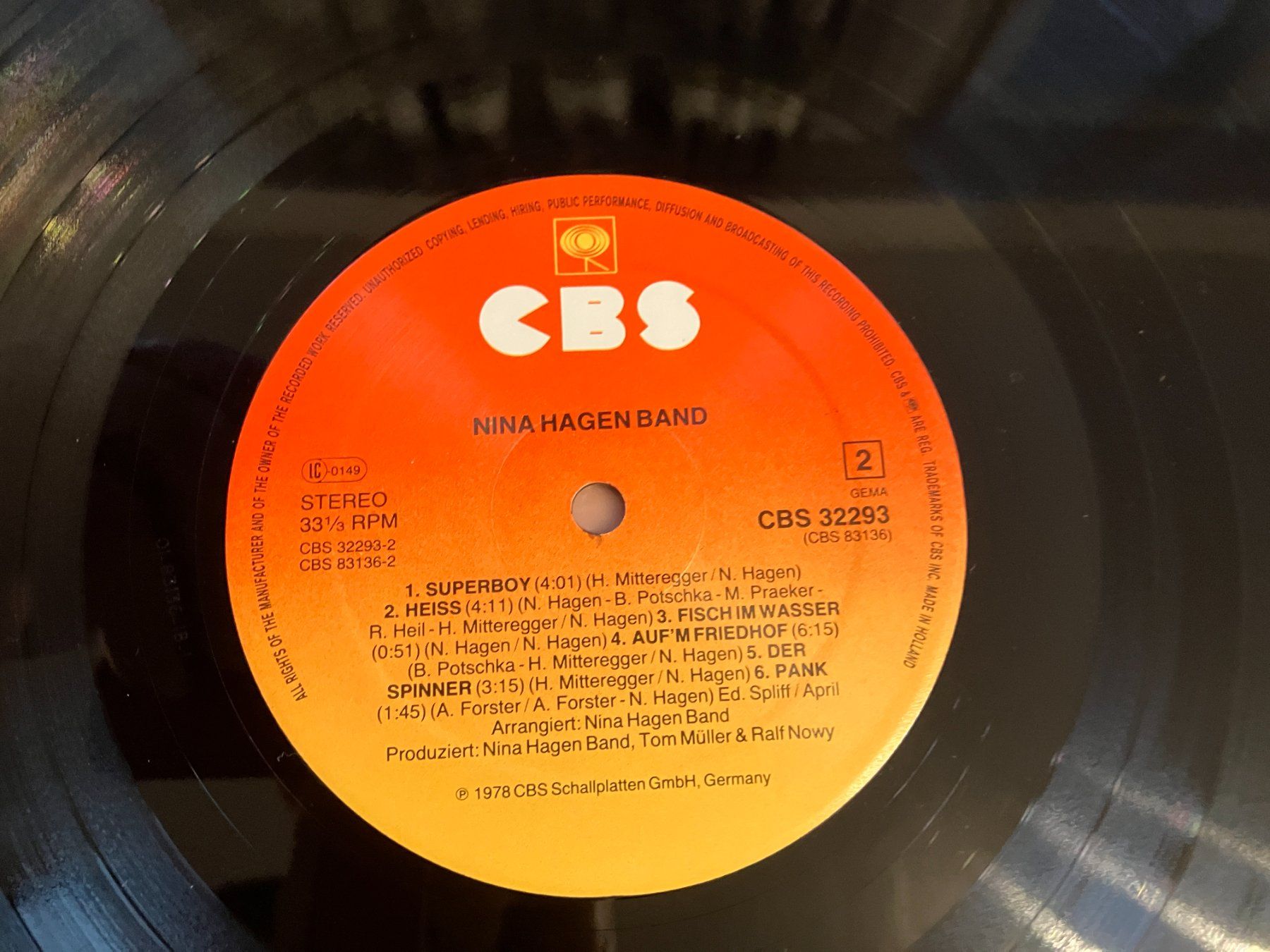 Dischi in vinile: Nina Hagen – Usato da Aarwangen venduto da Jukebox3 7