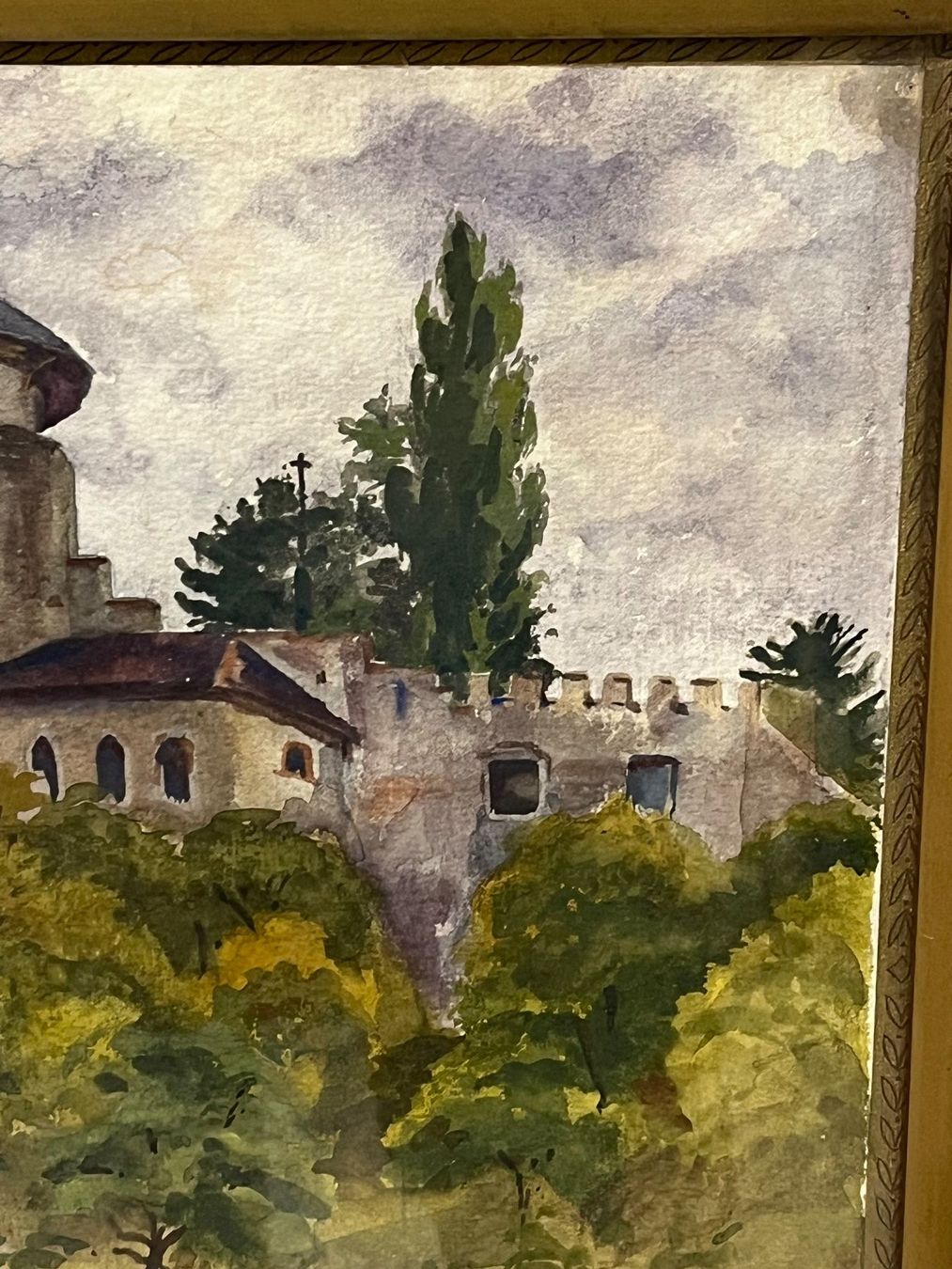 Dipinti: G. OESTERHELD 1906 Ermitage Arlesheim – Usato da Basel venduto da PAUL_ART 5