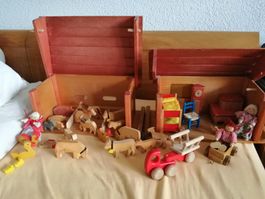 Holzstall/Bauernhaus vom Atelier Graf 1960 mit Inhalt
