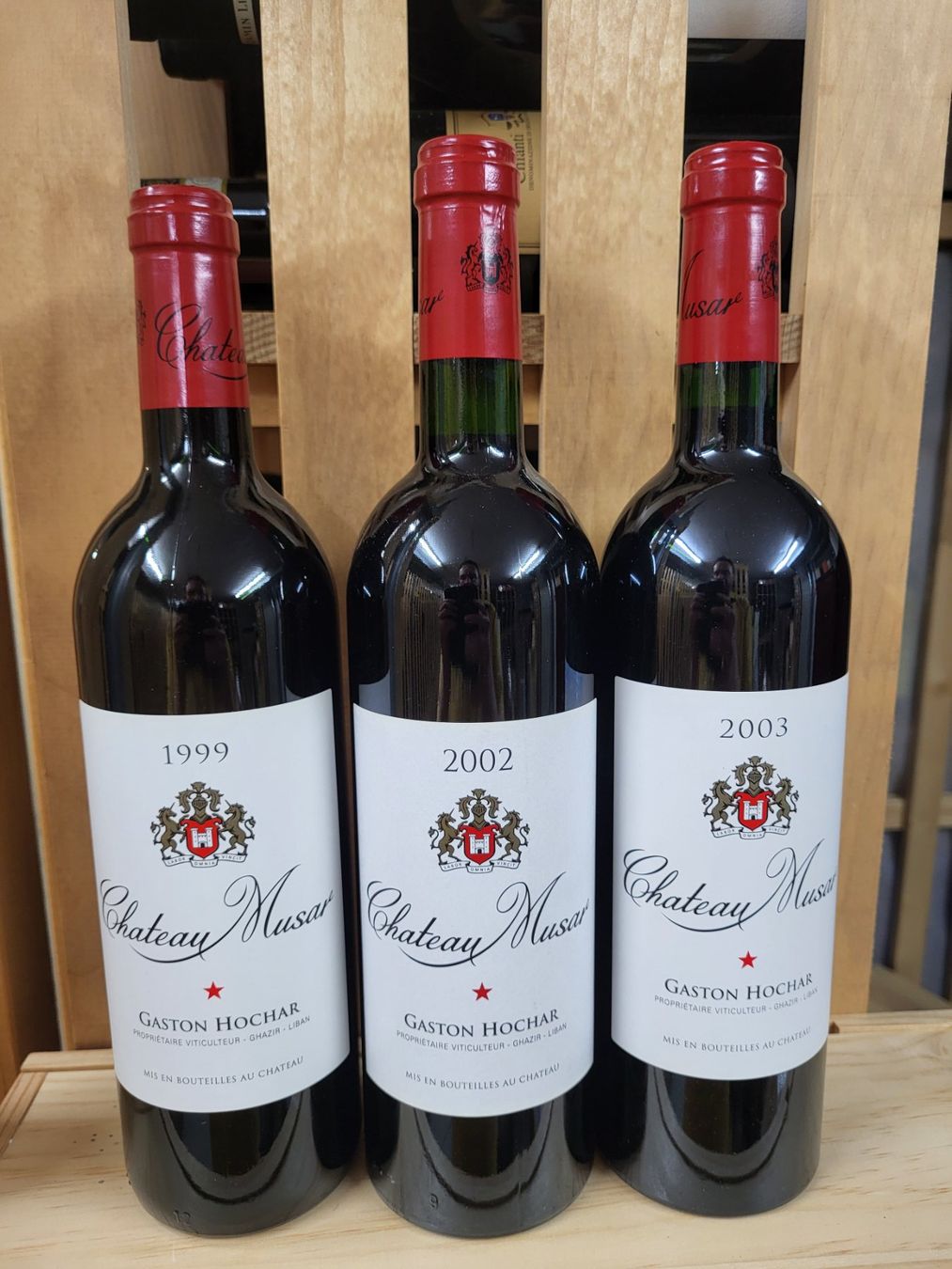 Vino: Mini Vertikale Musar 1999/2002/2003 – Nuovo (secondo la descrizione) da Zürich venduto da xnanxaosi