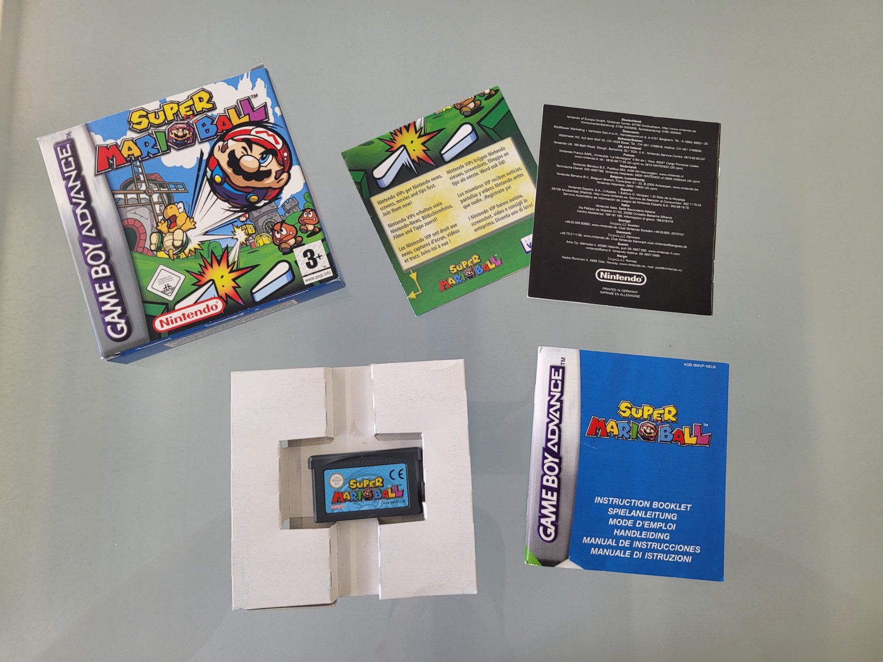Giochi: Super Mario Ball (GBA) – Usato da Uezwil venduto da -Retrogames-