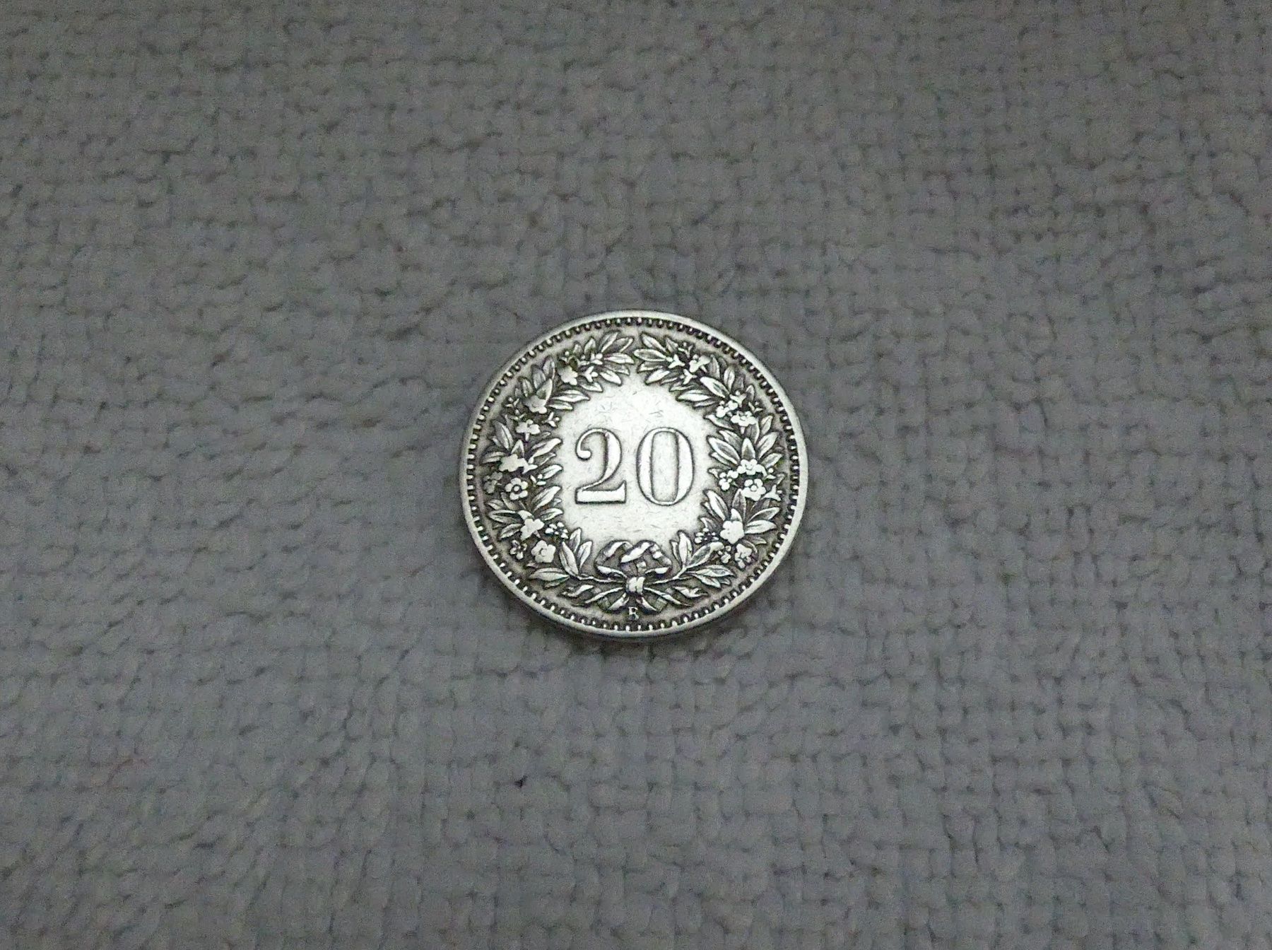 Tutti le monete: 20 centimes/rappen 1899 – Usato da Nyon venduto da Ilmi09 1
