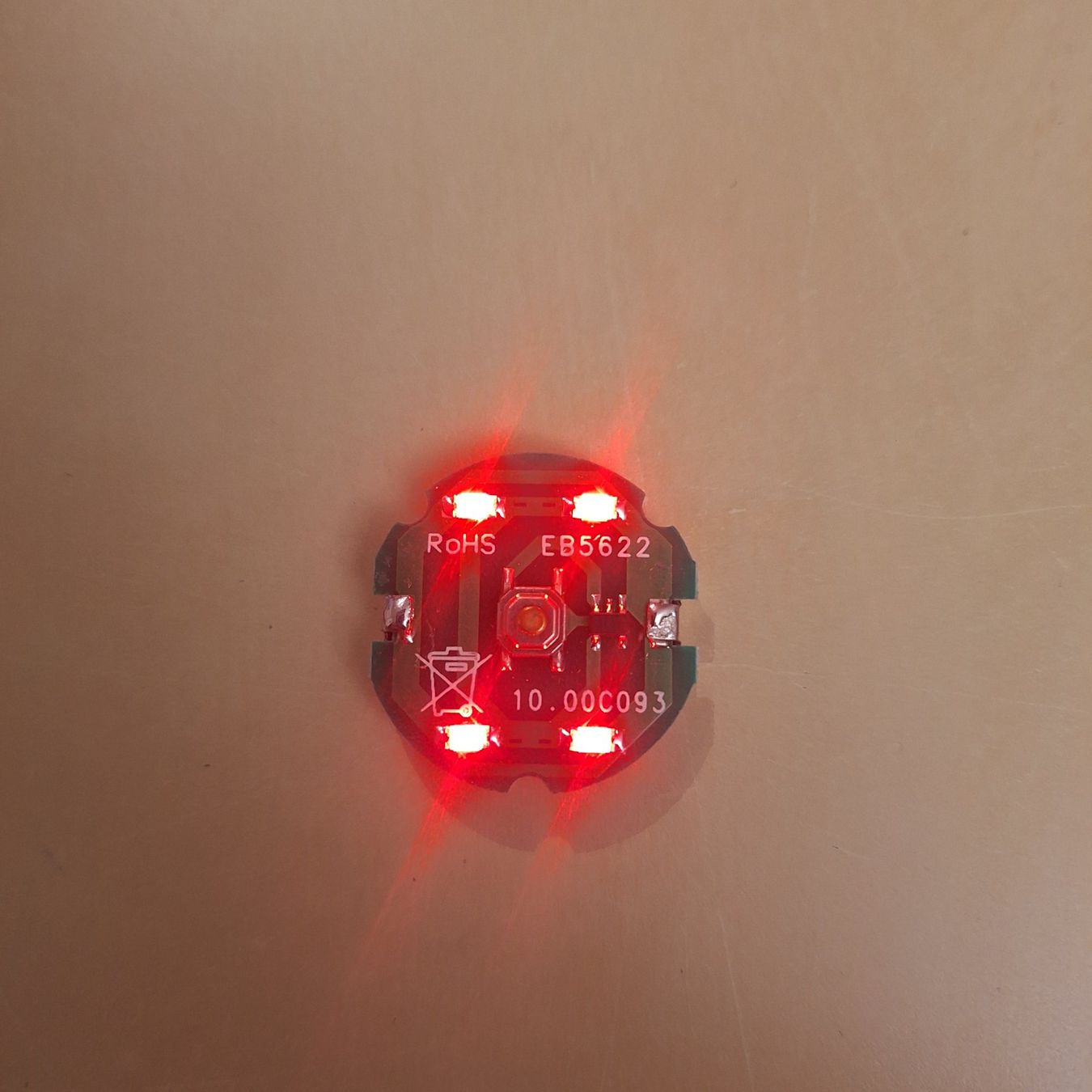 Componenti elettronici: LED Platine rot – Nuovo e nell'imballaggio originale da Bülach venduto da blackhawk21 1