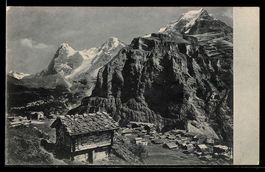 AK Mürren, Eiger, Mönch und Jungfrau