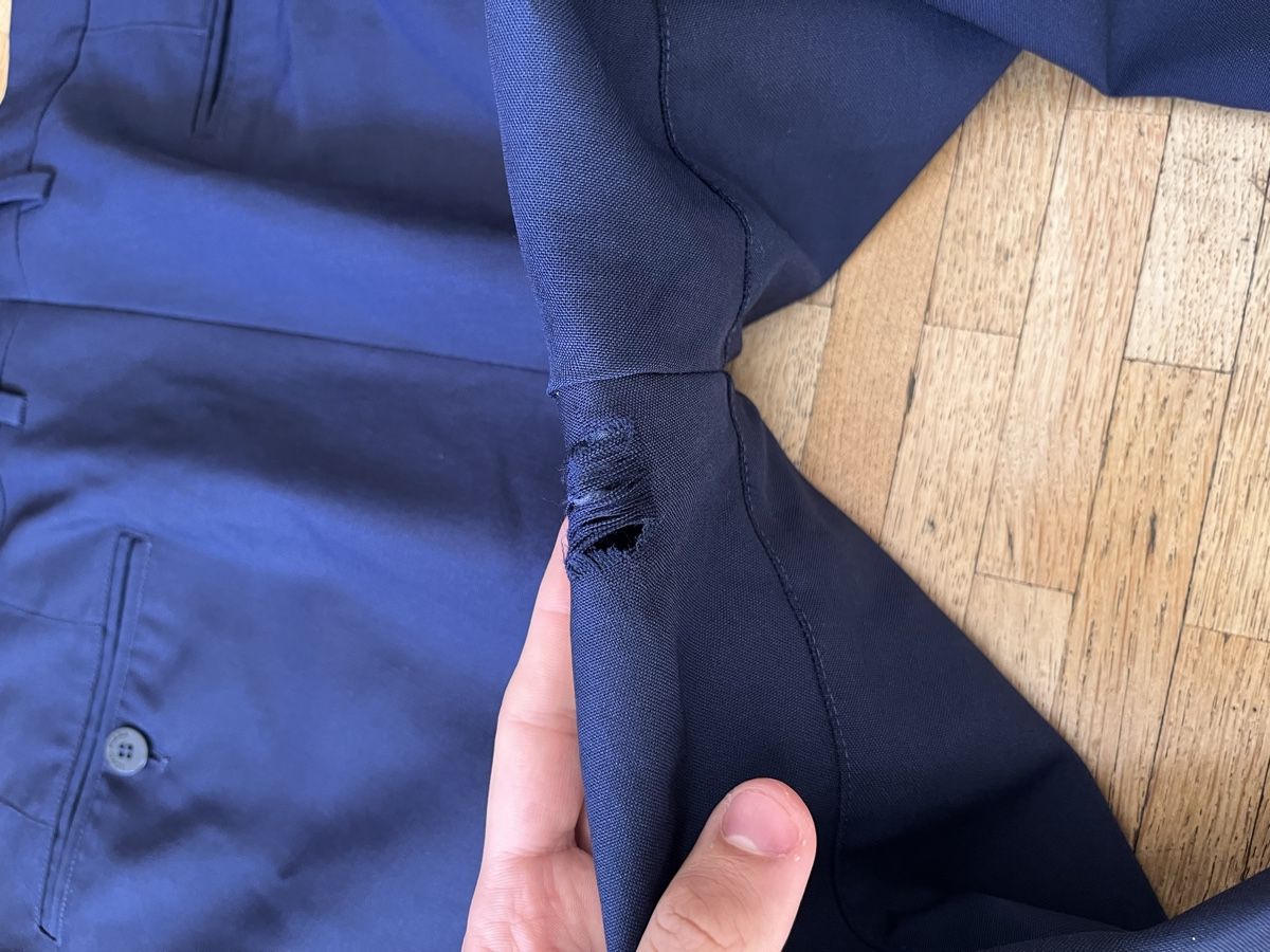Loro Piana Pantaloni: Loro Piana Hose Suit – Difettoso da Genève venduto da 3M_JR 6