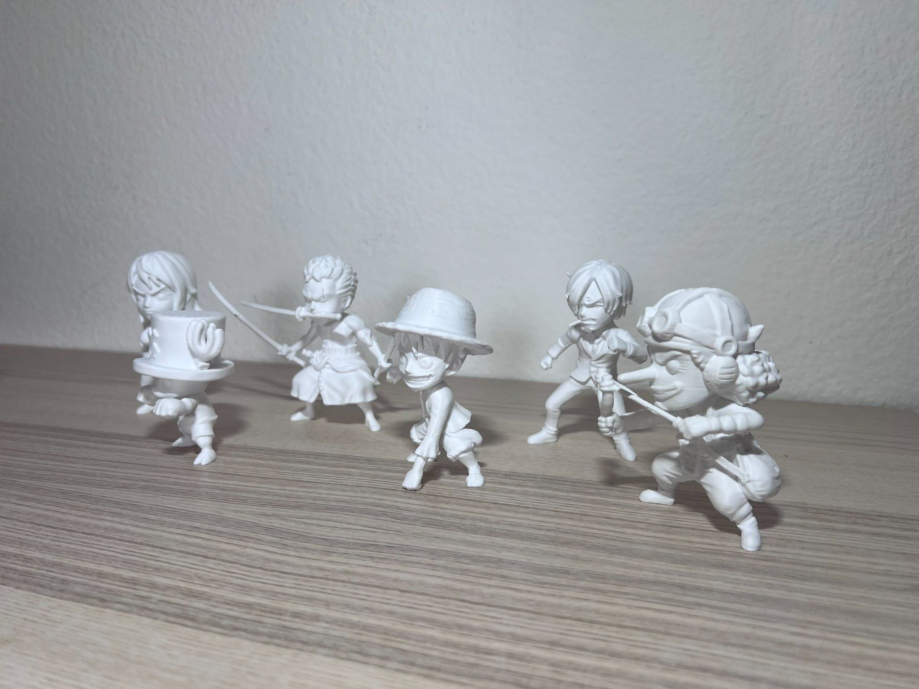 Statuette: One Piece: ensemble complet de l'équipage en style Chibi – Nuovo (secondo la descrizione) da Renens VD venduto da hel_h75s 1