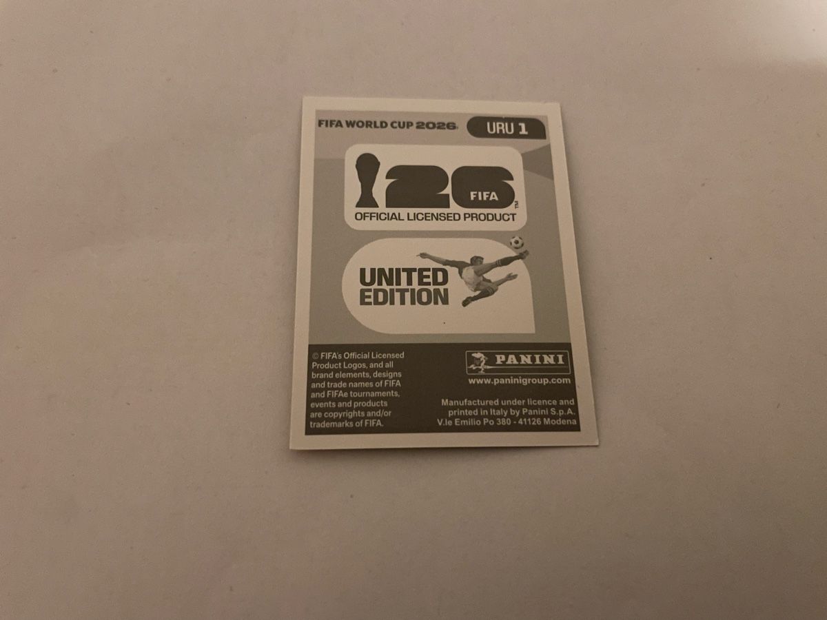 Panini Carte collezionabili: FIFA WM 2026 Uruguay URU 1 – Nuovo (secondo la descrizione) da Winterthur venduto da Cobraforce 1