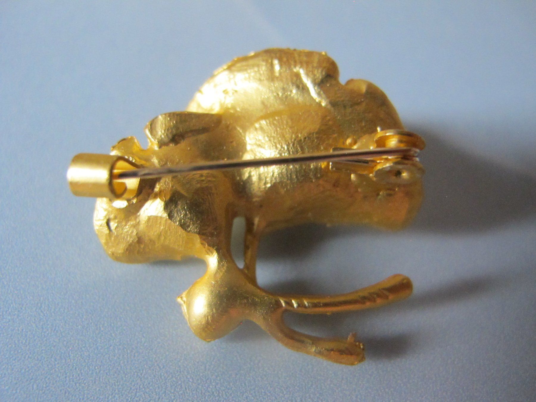 Spille & Fermagli: Elegante  Brosche mit Perlen und Strass, Goldfarben – Nuovo (secondo la descrizione) da Löhningen venduto da Chimae67 3