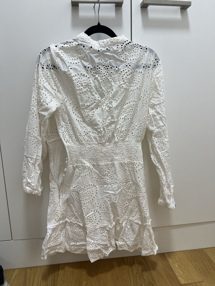 Zara Vestiti: Weisses Zara Baumwollkleid – Usato da Menznau venduto da Nataliia.da1193 3