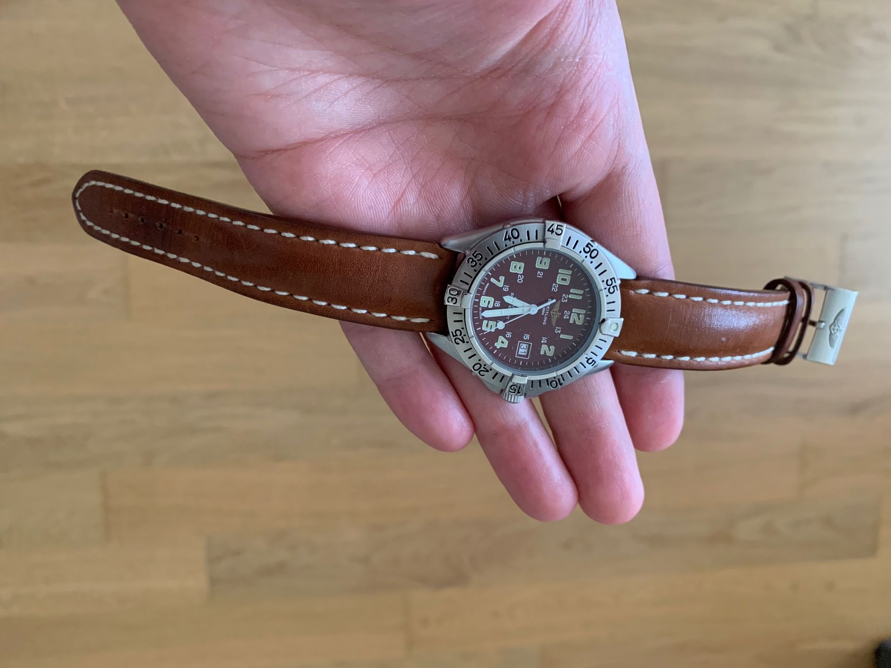Breitling Montres: Breitling Colt Uhr 40mm läuft – D'occasion à Goldau par WatchDealer1 1