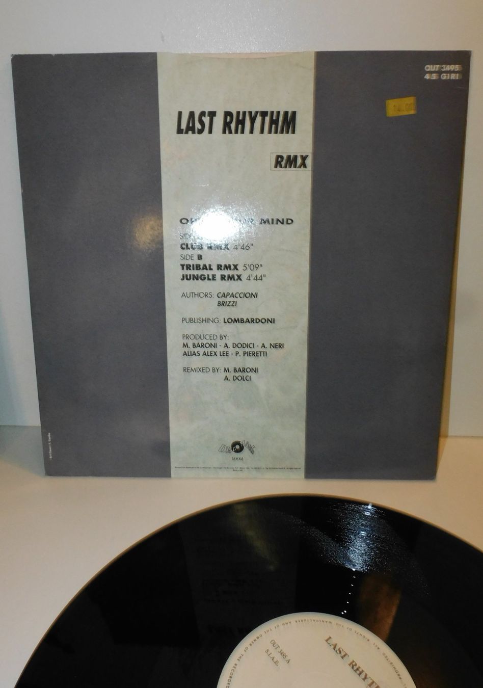 Dischi in vinile: LP Last Rhythm - Open your Mind - Mix Remixed - Mix House – Usato da Sursee venduto da 76 2